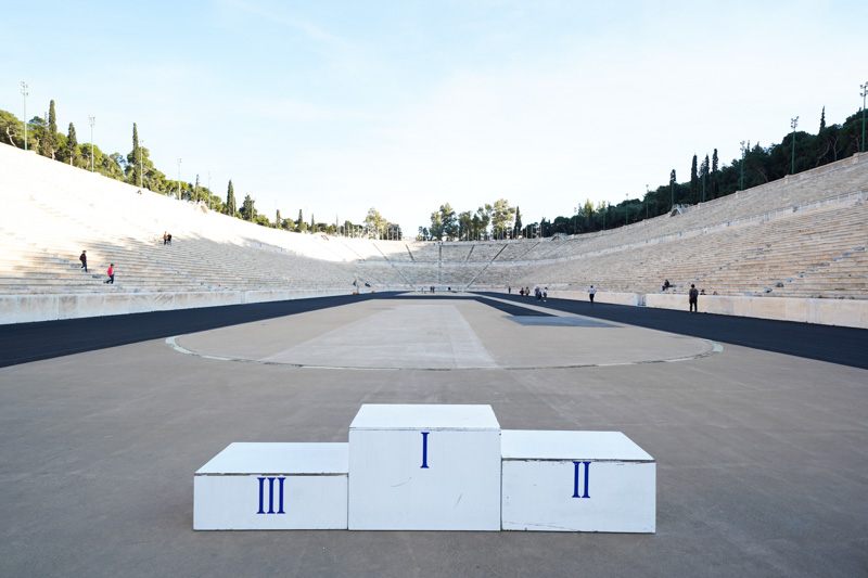 ギリシャ　アテネ　アクロポリス　オリンピック　パナシナイコ競技場