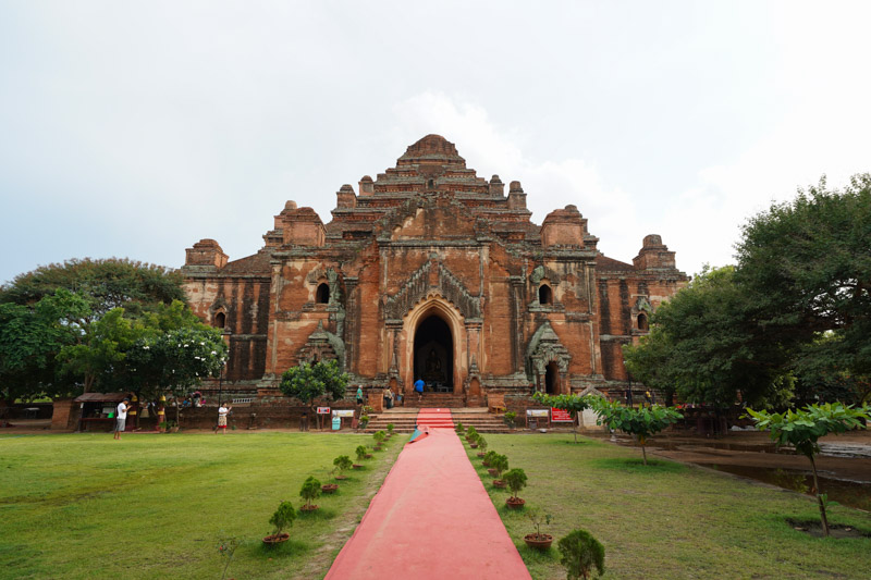 ミャンマー　バガン　パゴダ　ダマヤンジー寺院